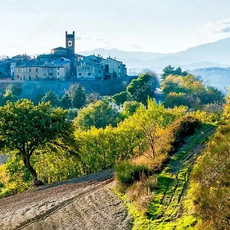 With One Bedroom In Montefabbri With Wonderful Mountain View 15 Km From The Beach Apartamento Monte Fabbri